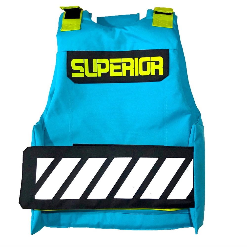 Men’s “Blue Rasberry and Lime” Fashion vest.